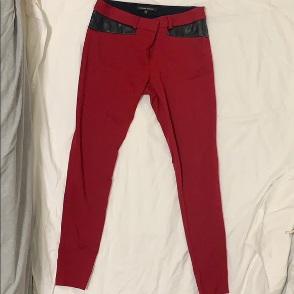 Cynthia Steffe Red Pants - Picture 2 of 3